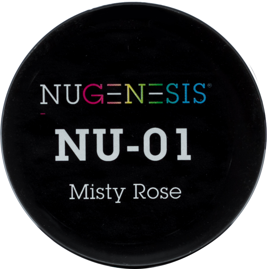 NuGenesis Nail Misty Rose NU-01 2oz - Gina Beauté