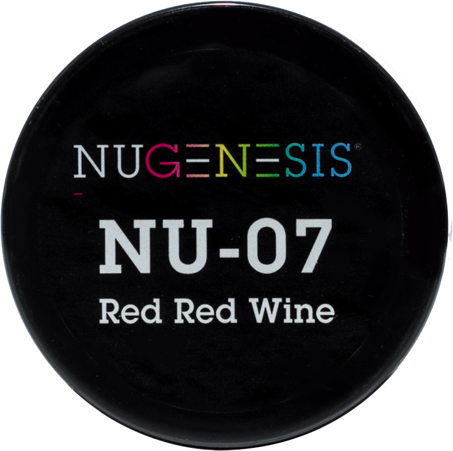 NuGenesis Nail Red Red Wine NU-07 2oz - Gina Beauté