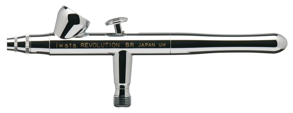 R2500 Iwata Revolution HP-BR Gravity Feed Dual Action Airbrush - Gina Beauté