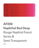 Aeroflash Airbrush Naphthol Red Deep (AI608) - Gina Beauté