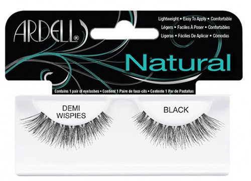 Ardell lashes Natural Demi wispies Black (1 Pair) - Gina Beauté
