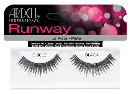 Ardell Lashes Runway Gisele Black (1 Pair) - Gina Beauté