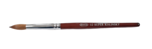 Maxx Super Kolinsky Acrylic Brush #12