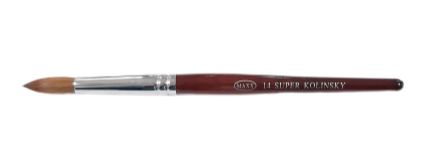 Maxx Super Kolinsky Acrylic Brush #14