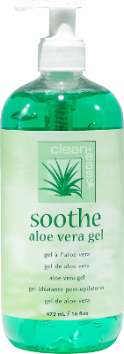 Clean+Easy Soothe Aloe Vera Gel 16 0z - Gina Beauté
