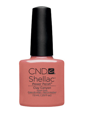 CND Shellac™ Clay Canyon Color Coat - Gina Beauté