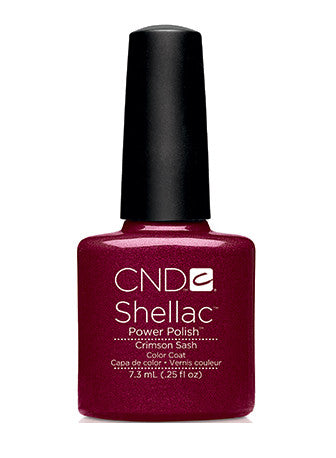 CND Shellac™ Crimson Sash Color Coat - Gina Beauté