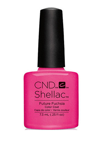 CND Shellac™ Future Fuchsia Color Coat - Gina Beauté