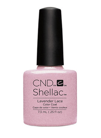CND Shellac™ Lavender Lace Color Coat - Gina Beauté