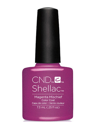 CND Shellac™ Magenta Mischief Color Coat - Gina Beauté