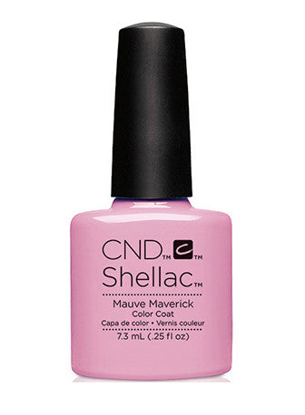 CND Shellac™ Mauve Maverick Color Coat - Gina Beauté