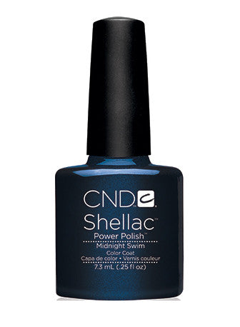 CND Shellac™ Midnight Swim Color Coat - Gina Beauté