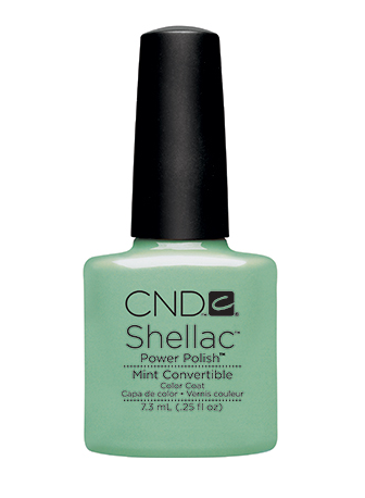 CND Shellac™ Mint Convertible Color Coat - Gina Beauté