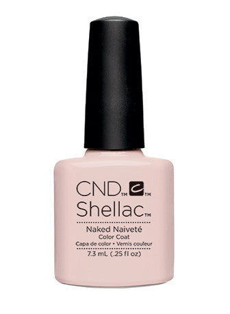 CND Shellac™ Naked Naiveté Color Coat - Gina Beauté