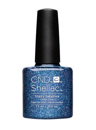 CND Shellac™ Starry Sapphire Color Coat - Gina Beauté