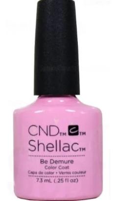 CND Shellac™ Be Demure Color Coat - Gina Beauté