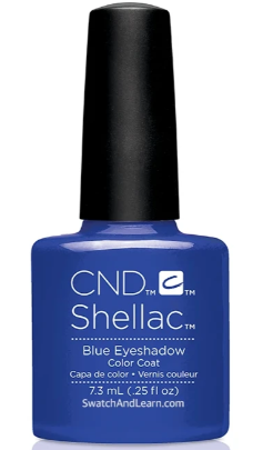 CND Shellac™ Blue Eyeshadow Color Coat - Gina Beauté