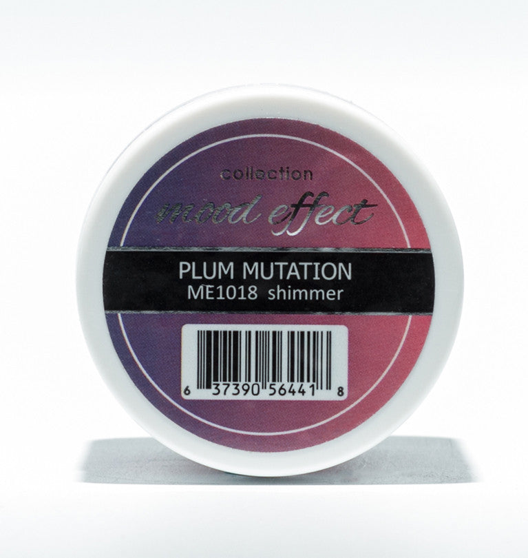 Glam And Glits Nail Design Mood Effect Acrylic Plum Mutation - Gina Beauté