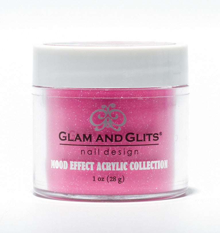 Glam And Glits Nail Design Mood Effect Acrylic Sugary Pink - Gina Beauté