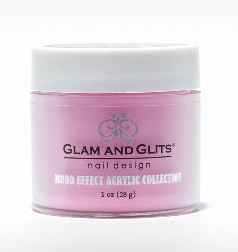 Glam And Glits Nail Design Mood Effect Acrylic White Rose - Gina Beauté