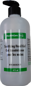 HealthCare Plus Sanitizing Hand Gel (473 mL)