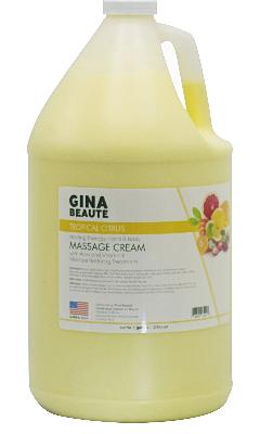 Gina Beauté Tropical Citrus Healing Therapy Massage Cream - Gina Beauté