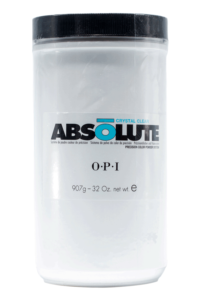 O·P·I Absolute Acrylic Powder - Crystal Clear - Gina Beauté