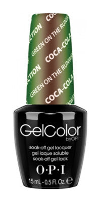 O·P·I GelColor C18 Green On The Runway - Gina Beauté