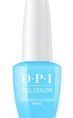O·P·I GelColor GC101 Can't Find My Czechbook Pastel - Gina Beauté