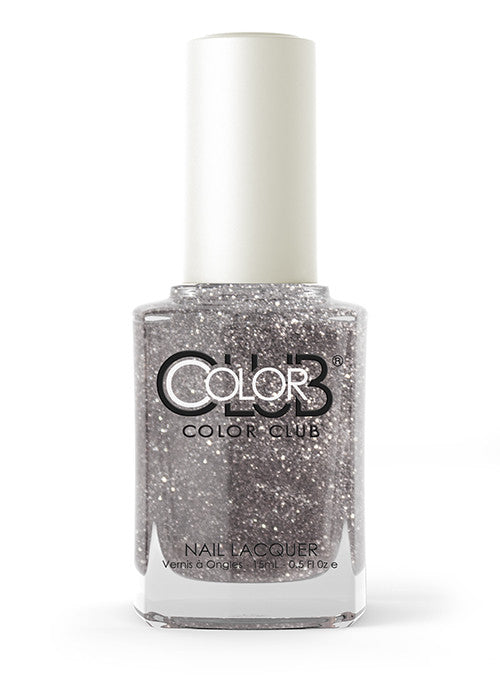 Color Club™ Silver Glitter Nail Lacquer - Gina Beauté