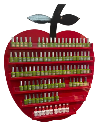 Nail Polish Rack Apple Shaped