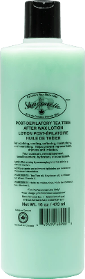 Sharonelle Tea Tree After Wax Lotion 16oz - Gina Beauté