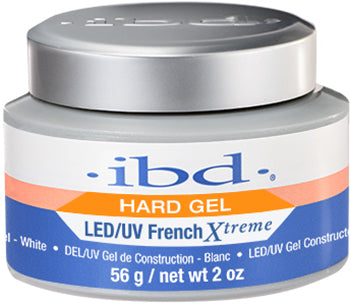 IBD Hard Gel LED/UV FRENCH XTREME WHITE 2 OZ - Gina Beauté